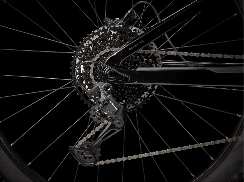 Trek Rail 5 SX 625 29er Electric Bike 2021 Purple Flip/Trek Black-8